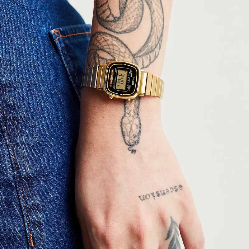 Casio Vintage Retro Japan Quartz Ladies Watch- LA670WGA-1DF